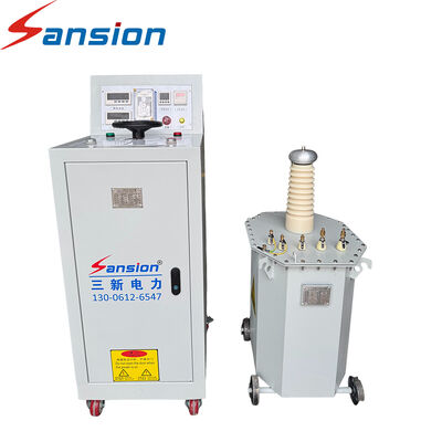 AC Dielectric Test System AC Hipot Dielectric Withstand Voltage Tester for Transformer, Cable, Switchgear Insulation Test