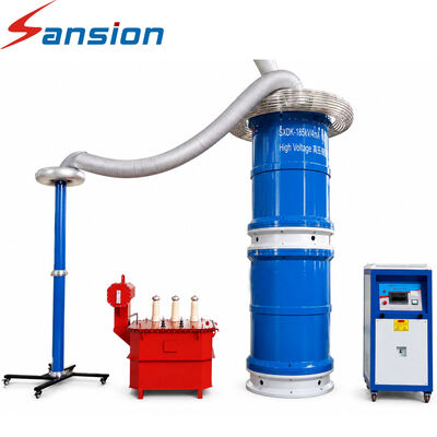High Voltage AC Resonant Test System Intelligent Automatic Series Resonance Hipot Equipment with Frequency Sweep, Auto Tuning and Data Recording
