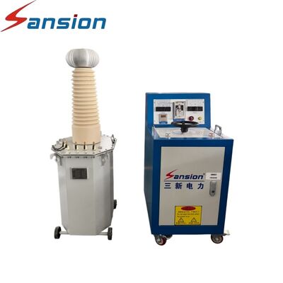 100kV Power Frequency AC Withstand Test System 20 kVA Oil-Immersed Testing Transformer for Medium Voltage Power Equipment Switchgear Transformer Insulation Testing