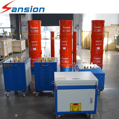 High Voltage Variable Frequency Series Resonance Withstand Voltage Test System for High Voltage Cables, Transformers, GIS and Electrical Power Equipment