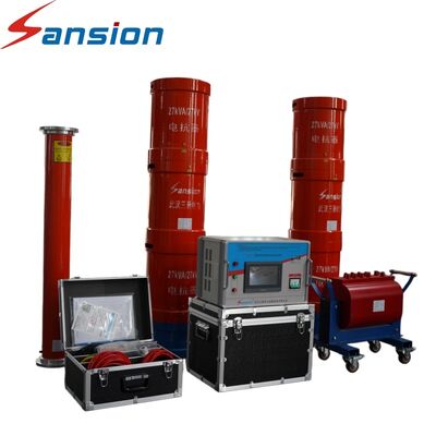 150KV Portable AC Resonant Test System and Machine with Intelligent Control for High Voltage Cable Field Insulation Testing