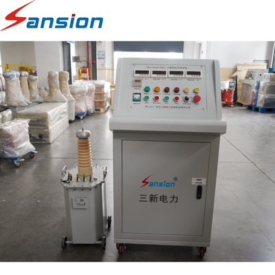 10kVA 20kV Power Frequency AC Withstand Test System with Electric Control Console Oil Immersed Test Transformer for Electrical Equipment Insulation Testing Laboratory and Factory Quality Testing