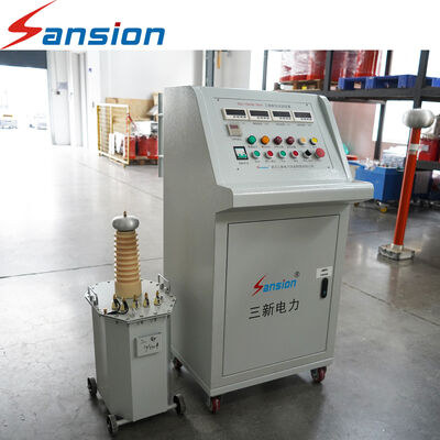 Automatic Power Frequency Voltage Withstand Tester Intelligent AC High Voltage Test System with Digital Control, Protection and Data Recording