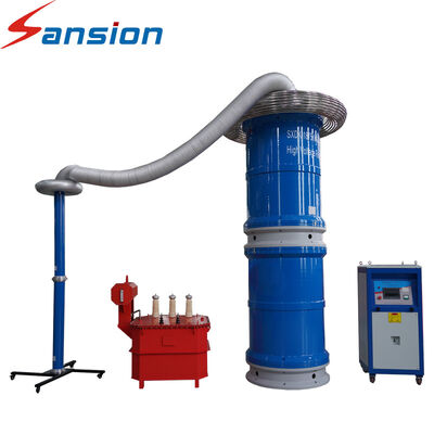 Variable Frequency Series Resonant Test System High Voltage AC Hipot Tester for XLPE Cable, GIS, Transformer and Generator Withstand Voltage Testing
