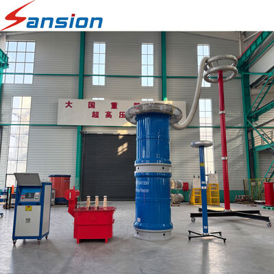Variable Frequency Series Resonant Test System High Voltage AC Hipot Tester for XLPE Cable, GIS, Transformer and Generator Withstand Voltage Testing