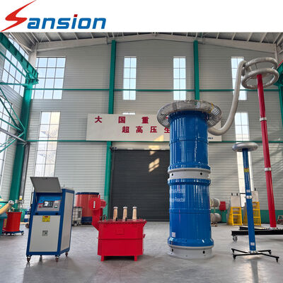 Variable Frequency Series Resonant Test System High Voltage AC Hipot Tester for XLPE Cable, GIS, Transformer and Generator Withstand Voltage Testing