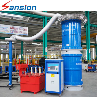 High Voltage AC Resonant Test System Intelligent Automatic Series Resonance Hipot Equipment with Frequency Sweep, Auto Tuning and Data Recording