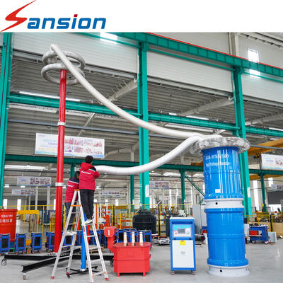 High Voltage AC Resonant Test System Intelligent Automatic Series Resonance Hipot Equipment with Frequency Sweep, Auto Tuning and Data Recording