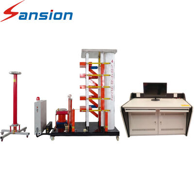 Impulse Voltage Generator with Digital Measurement System Complete High Voltage Lightning Impulse Testing Solution with Voltage Divider, Oscilloscope and Control Software