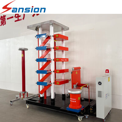 Impulse Voltage Generator with Digital Measurement System Complete High Voltage Lightning Impulse Testing Solution with Voltage Divider, Oscilloscope and Control Software
