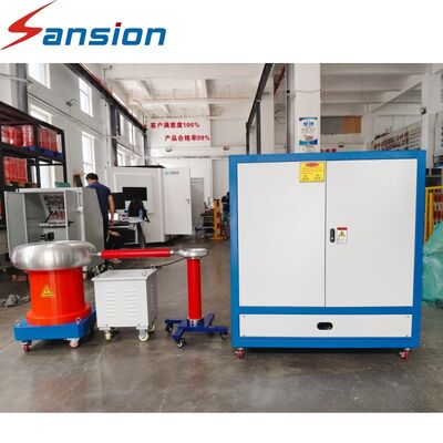 Power Frequency PD-Free AC Withstand Testing Equipment for Power Plants' Generator Transformers Insulation Inspection and Maintenance