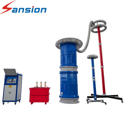 Variable Frequency Series Resonant Test System for On-Site Commissioning and XLPE Cable Testing with Variable Frequency Resonance Tuning